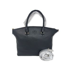 NEW Tory Burch Black Taylor Satchel